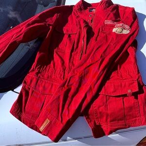 Harley-Davidson Vibrant Red Jean Jacket